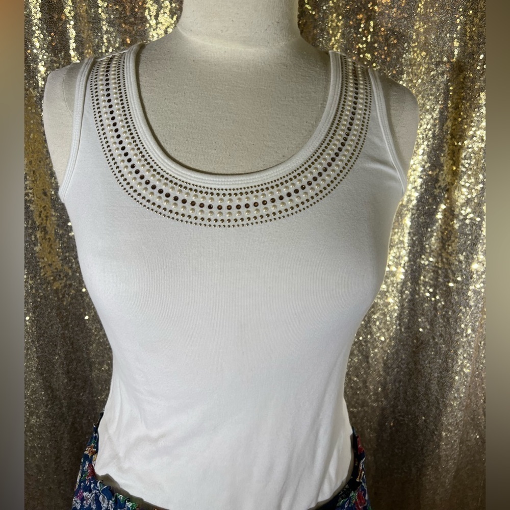 COPY - Christine Alexander Swarovski crystal top